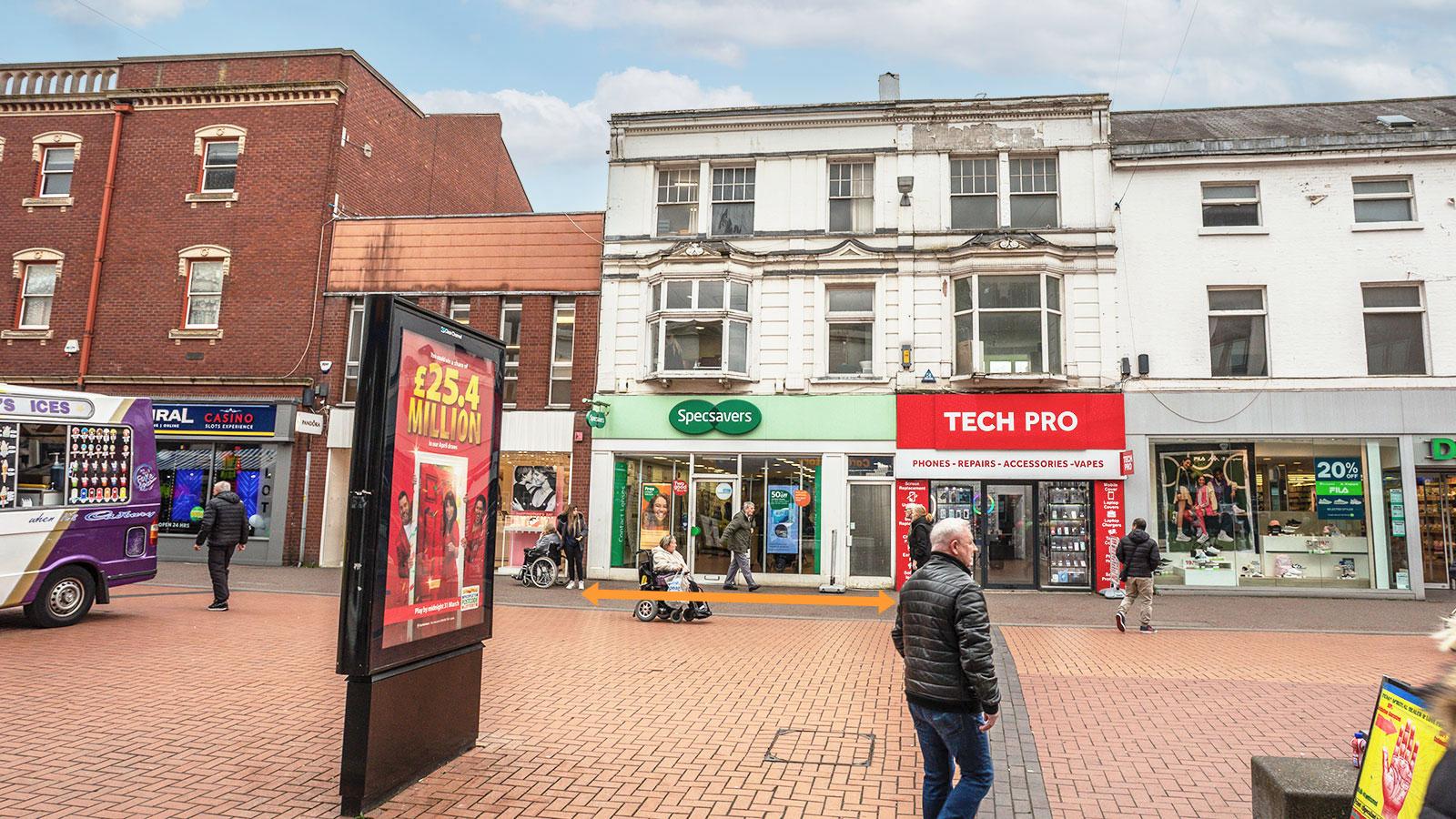 Specsavers<br>17 Park Street<br>Walsall<br>West Midlands<br>WS1 1LY